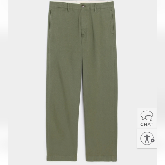 Todd Snyder Olive Green Chinos 32×34